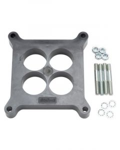 Edelbrock Carburettor Spacer Phenolic 1 In. Thick 4-Hole Square Bore