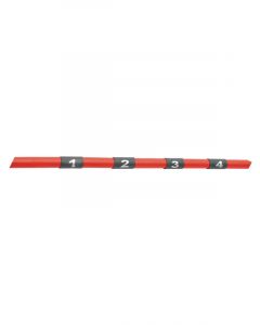 MSD Heat Shrink Tubing Numbered Black Set Of 8