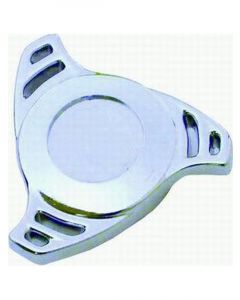 RPC Air Cleaner Wing Nut, Knock-Off Chrome Steel With, 1/4"-20 Thread