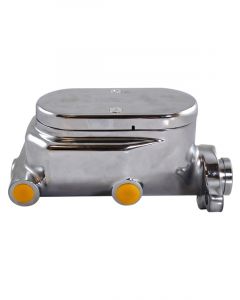 RPC Alloy Master Cylinder, 1" Bore, Chrome Finish, (4 Ports), Fits Most…
