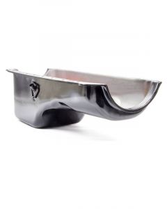RPC Black Steel Stock Oil Pan, Fits 1965-90 B/B, Chev 396-454, Does No…