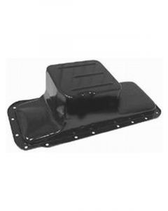 RPC Black Steel Stock Oil Pan, 7" Deep, 6.6Ltr Capacity, Fits 1966-Up …
