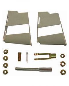 RPC Chrome Brake Booster, Bracket, w/Mounting Hardware
