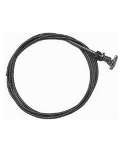 RPC Chrome Steel 6 Ft Choke, Cable Kit, Requires, 3/8" Diameter Mountin…