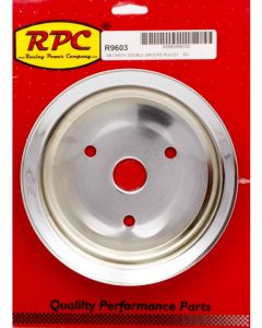 RPC Chrome Steel Crankshaft, Lower Pulley, Double Groove, 7.30" Dia, 1.…