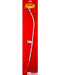 RPC Chrome Steel Engine, Dipstick 23" Long, Fits 1980-82 S/B Chev, 305-…