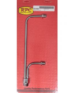 RPC Chrome Steel Fuel Line For, Holley Quad Model 3310-2, 3/8" Tube Di…