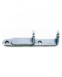 RPC Chrome Steel Header, Brackets, Fits, Pre-1969 S/B Chev 283-350
