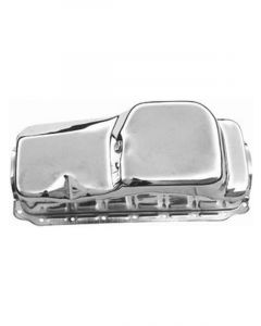 RPC Chrome Steel Stock Oil Pan For 1964-87 Chrysler Mopar V8 273-318