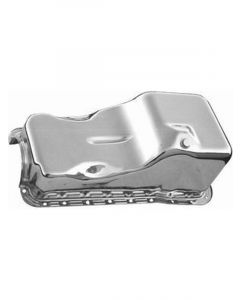 RPC Chrome Steel Stock Oil Pan, Fits 1969-91 Ford, 351W (Stock Capacity…