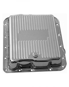 RPC Chrome Steel Transmission, Pan, Finned, Extra Capacity, Fits GM Tur…