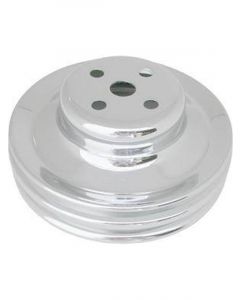 RPC Chrome Steel Water Pump, Upper Pulley, Double Groove, Groove 6-7/8"…