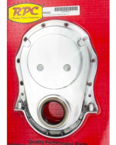 RPC Polished Alloy Timing, Chain Cover, Fits B/B, Chev 396-454, Include…