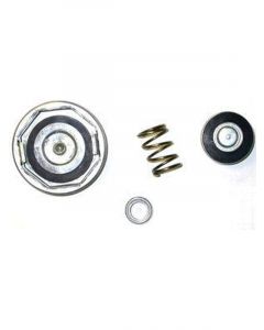 RPC Polished Alloy, Radiator Cap, Flame Style, 16Lbs