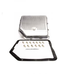 RPC Polished Alloy, Transmission Pan, Finned, Fits GM Turbo 350 (Stock,…