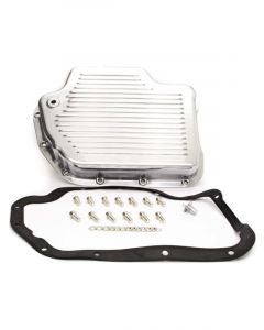 RPC Polished Alloy, Transmission Pan, Finned, Fits GM Turbo 400 (Stock,…