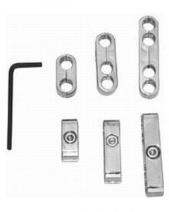 RPC Pro Style Wire Separator, Set, Chrome Finish, For, 8-9mm Wire, Set …