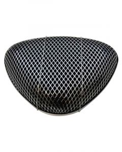 RPC Super Flow "Open, Screen" Air Cleaner, Chrome Steel With Washable, …