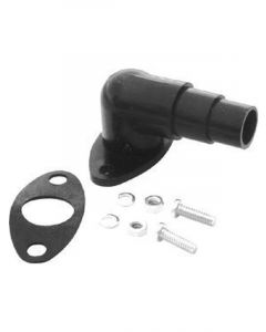 RPC Universal Smog Tube, Fitting, Black Plastic