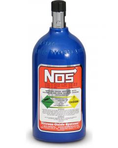 Nitrous Oxide Systems NOS Nitrous Bottle 2-Lb., (Electric Blue) 10.2