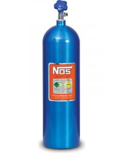 Nitrous Oxide Systems NOS Nitrous Bottle 15-Lb., (Electric Blue) 27"