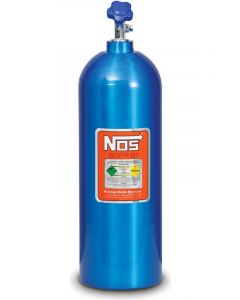 Nitrous Oxide Systems NOS Nitrous Bottle 20-Lb., (Electric, Blue) 27