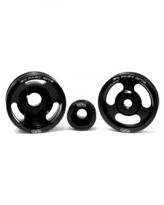 GFB 3-Piece Underdrive Pulley Kit Fits WRX/STi 03-07 Forester XT 03-08