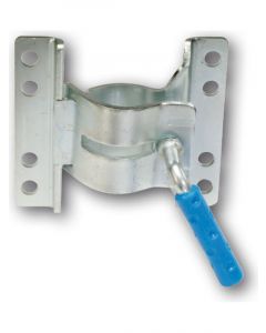 ARK Fixed Jockey Wheel Clamp W/ 8 Holes For U-Bolts T/S 350Kg Bulk Pck