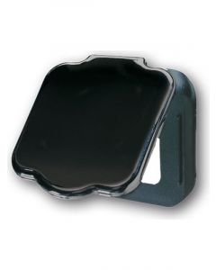 ARK Black Hitch Receiver Cover Fastens Permanently Over All 50mm Hitches