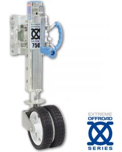 ARK Extreme Off-Road Jockey Wheel 750Kg Rated Adjustable Height Dual