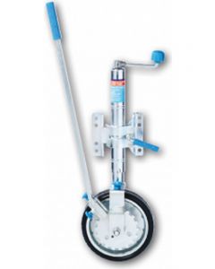 ARK Ezimove Ratchet Jockey Wheel 10" Solid Rubber Wheel & Clamp Bulk Pack