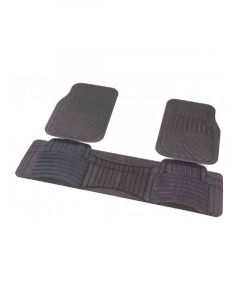 Carfit Rubber Car Mat Perfect Fit Black 3pcs Front & Rear Set