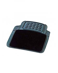 Carfit Carpet Rubber Car Mat Majestic Grey 2pcs Rear