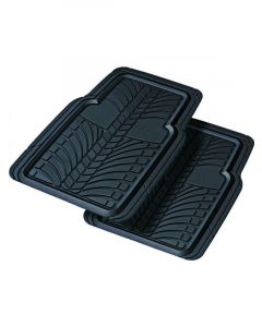 Carfit Rubber Car Mat Tread Grey 2pcs Front