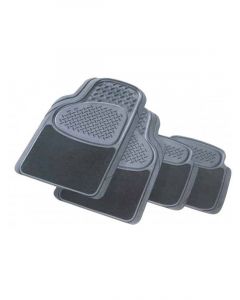 Carfit Carpet Rubber Car Mat Primacy Black 4pcs Front & Rear Set