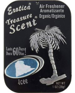 Exotica Organic Treasure Scent Ice Tin 28g Air Freshener