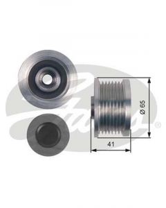 Gates Alternator Decoupler Pulley