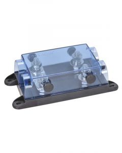 Narva Twin In-Line Anl Fuse Holder With Transparent Cover