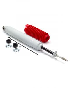 Rancho Steering Stabilizer, White, Includes Red Boot, Single, Each