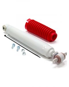 Rancho Steering Stabilizer, White, Includes Red Boot, Single, Each