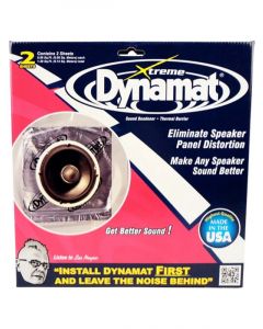 Dynamat Sound Deadener, Sheets, 0.067 In. Thick, Self-Adhesive, Pair