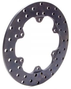 Wilwood Brake Rotor Cross-Drilled Steel Natural Each
