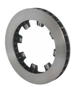 Wilwood Brake Rotor Ultralite Straight Vane Carbon Iron Natural Soli