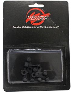 Wilwood Brake Bleeder Screw Caps Rubber Black Set Of 8