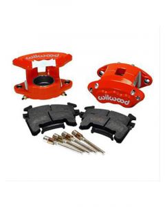 Wilwood Brake Calipers And Pads Aluminum Red Powdercoated Gm Kit