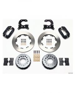 Wilwood Disc Brakes Rear Pro Series Solid Rotors 4-Piston Calipers