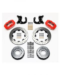 Wilwood Disc Brakes Rear Pro Series Cross-Drilled Rotors 4-Piston
