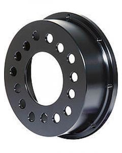Wilwood Brake Rotor Hat Hd Fixed Mount Aluminum Black 5 X 4.50/4.75/