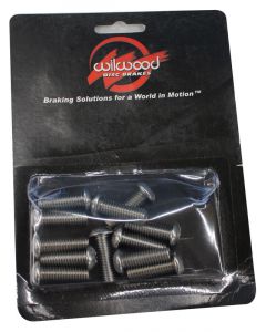 Wilwood Brake Rotor Bolts 8740 Chromoly Black Oxide 5/16-18 In. Thr