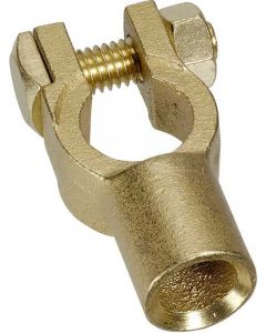 Projecta Brass Battery HD Crimp End Entry Terminal 50  70mm
